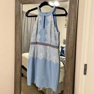 Blue Cocktail Dress